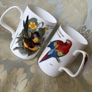 3 Pieces Vintage 1995 The Natural History Museum Culminated Coffee Cups 4”H